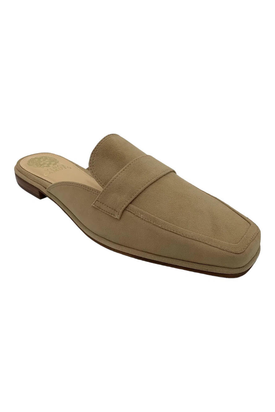 Vince Camuto x Fashion Jackson Leather Mules Relondie Tortilla - Medium